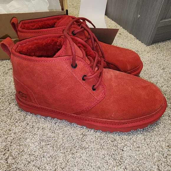 UGG Shoes New In Box Womens Ugg Neumel Chukka Boots Samba Red